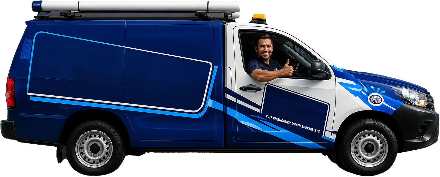 Palm Beach Blocked Drains service van