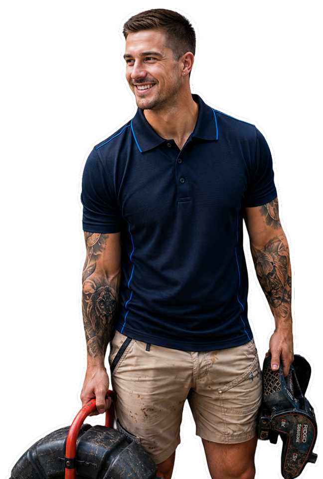 Palm Beach Blocked Drains plumber with drain cleaning equipment